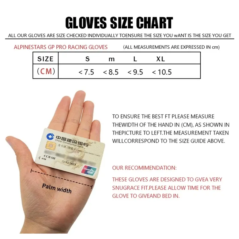 Premium All-Season Unisex Motorbike Cycling Gloves with Touchscreen - Thermal Warm Full Finger for Biking, 4 Sizes (S/M/L/XL)
