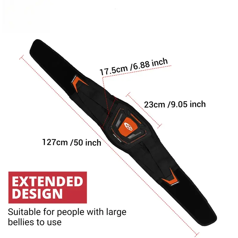 Breathable Reflective Waist Strap Motorcycle Riding Protector Gear High Visibility Night Safety Belt for Outdoor Sports