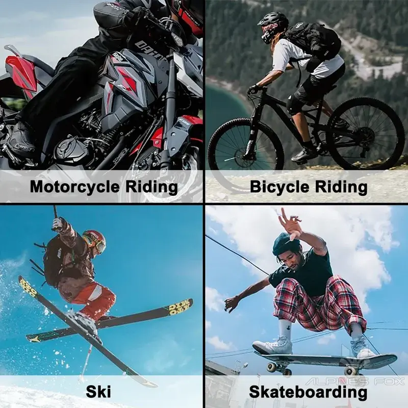 Men Breathable CE Certified Motorcycle Leg Protective Gear Set VEMAR Knee and Elbow Guards for Off-Road Racing & Outdoor Sports