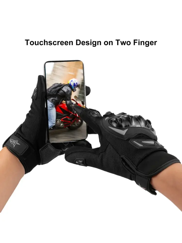 Summer motorcycle gloves for Men Women anti-slip breathable touchscreen glove for riding road racing cycling Moto dirt bike Luva