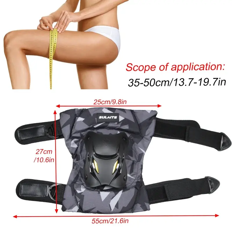 Men Camouflage Ultra-Lightweight Motorcycle Knee Elbow Pads Set  All-Day Comfort for Off-Road Racing, Cycling & Extreme Sports
