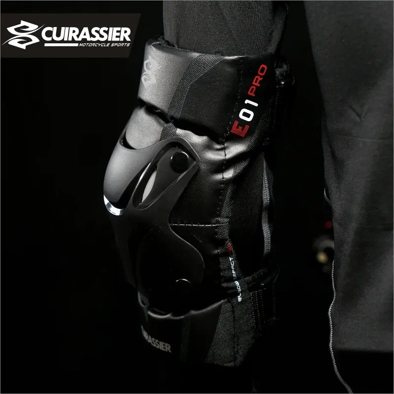 Cuirassier Protective Motorbike Cycling Guard Motorcycle Elbow Pads ATV Protector Night Reflective Moto Men Elbow MX Protection