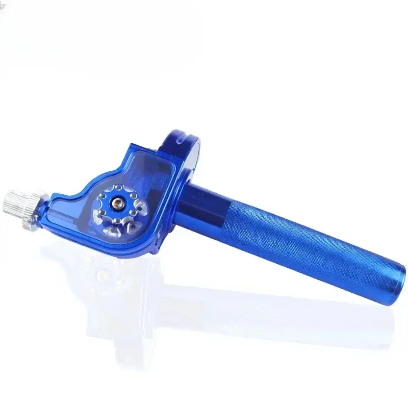 22mm universal motorcycle CNC aluminum accelerator throttle twist grips handlebars for Moto items moped scooter bike M10 * 1.5