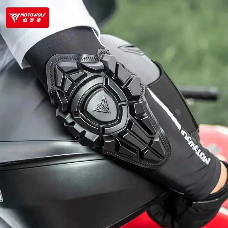 Summer Breathable Ice Sleeve Elbow Pads - Lightweight Motorcycle Armor for Motocross Cycling & Daily Riding Moto Accessories