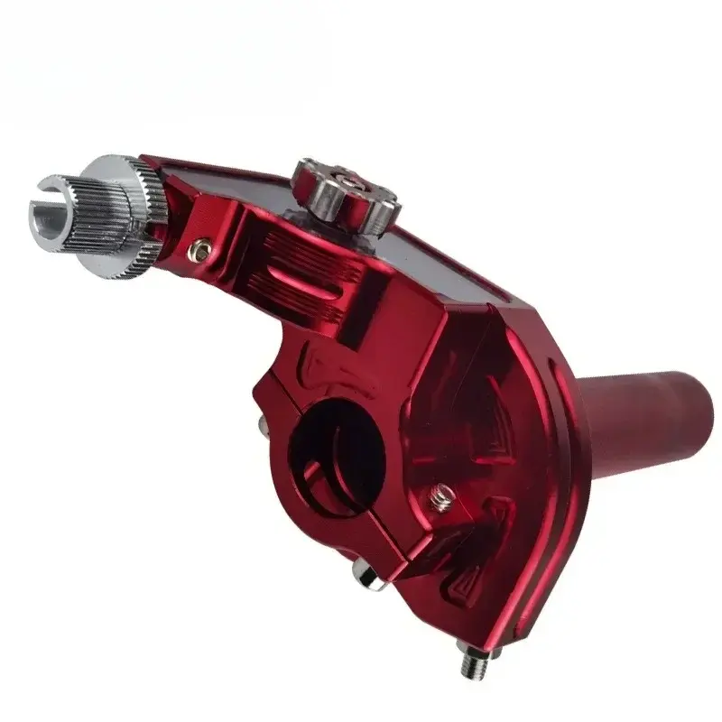22mm universal motorcycle CNC aluminum accelerator throttle twist grips handlebars for Moto items moped scooter bike M10 * 1.5