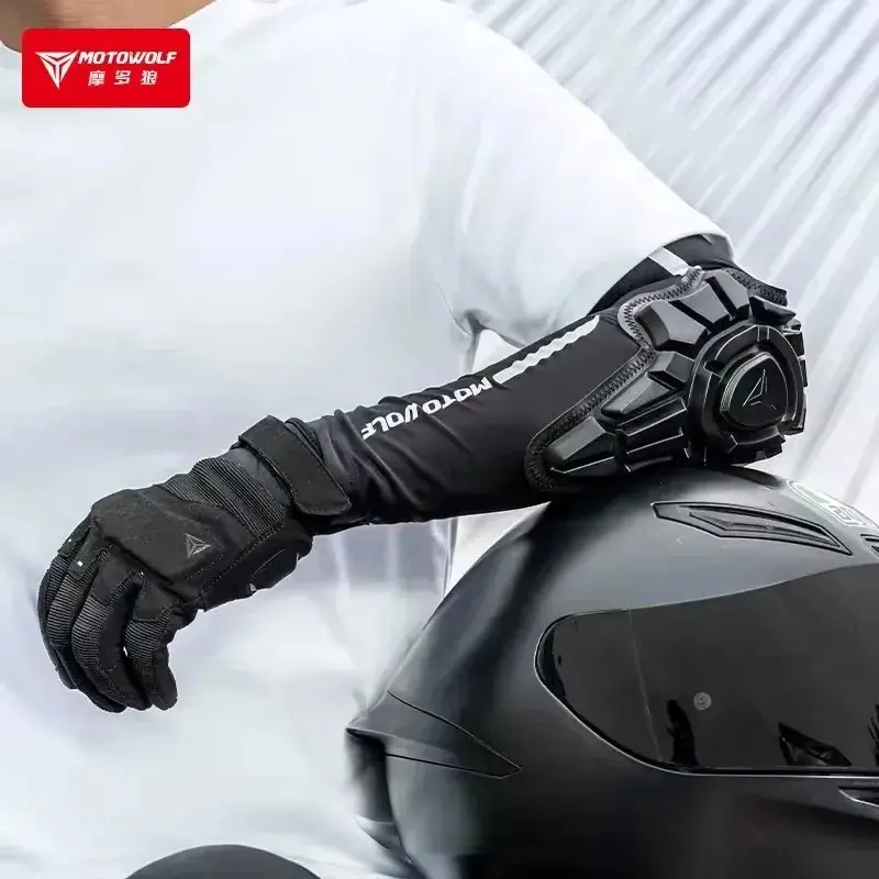 Summer Breathable Ice Sleeve Elbow Pads - Lightweight Motorcycle Armor for Motocross Cycling & Daily Riding Moto Accessories