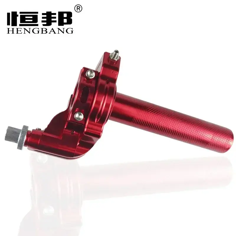 22mm universal motorcycle CNC aluminum accelerator throttle twist grips handlebars for Moto items moped scooter bike M10 * 1.5