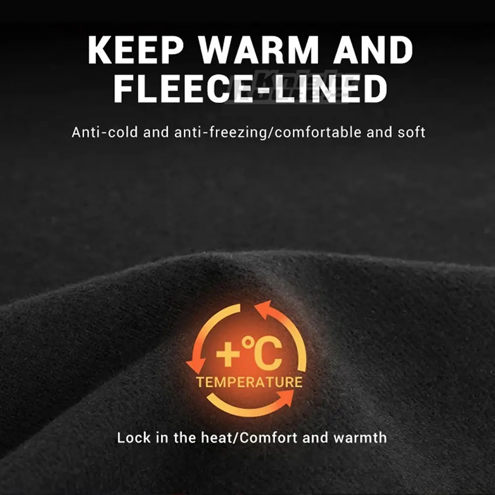 Genuine Leather & Carbon Fiber Motorcycle Gloves - All-Season Protection for Bikers & Motocross Enthusiasts Winter Warmth Glove