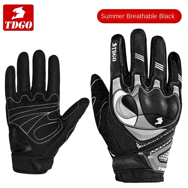 Men's Breathable Touchscreen Full-Finger Motorcycle Gloves Motorbike Racing & Outdoor Sports Gloves for Crossbike Riding gear