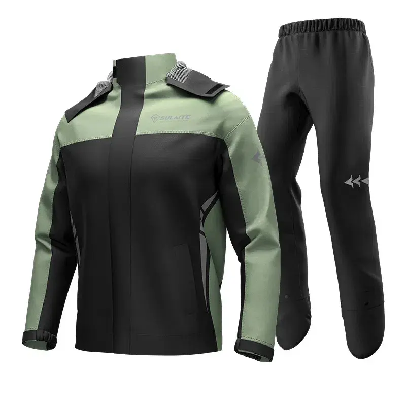 Outdoor Activities Motorcycle Riding Raincoat Rain Suit Waterproof Rainwear Ultrathin Rain Coat Fishing Climbing Hiking Clothes