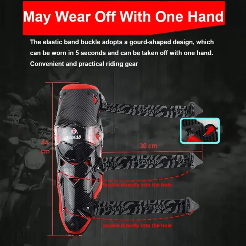 Vemar Motorcycle Knee Pads Adult Motorbike Knee Slider Motocross Protective Kneepads Mtb Enduro Protections For Outdoor Sport