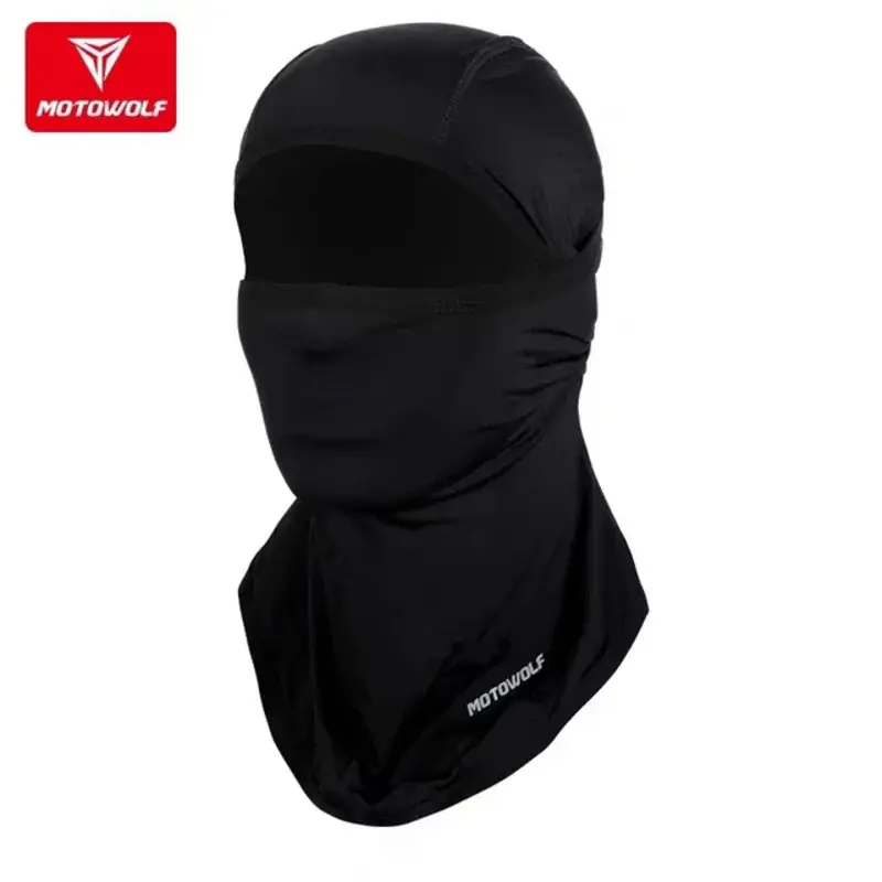 MOTOWOLF Outdoor Cycling Dustproof Ice Silk Mask Summer Sun Protection Motorcycle Sports Protection Face Protection Head Mask