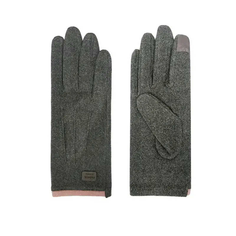 Autumn Motorcycle Essentials Gloves: Warm Touchscreen German Velvet Glove for Women Skiing Motobike Riding Motocross Outdoor