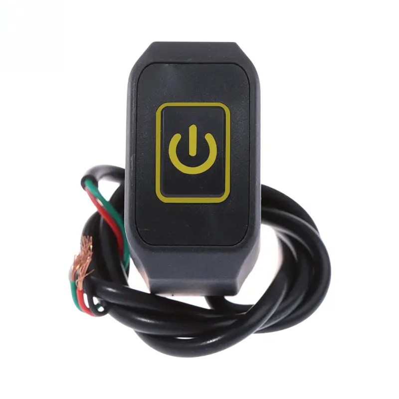 Motorcycle Switch Headlight Horn Modified Control Switches Handlebar Mount 5 Color Button with LED Light Motorbike Accessories