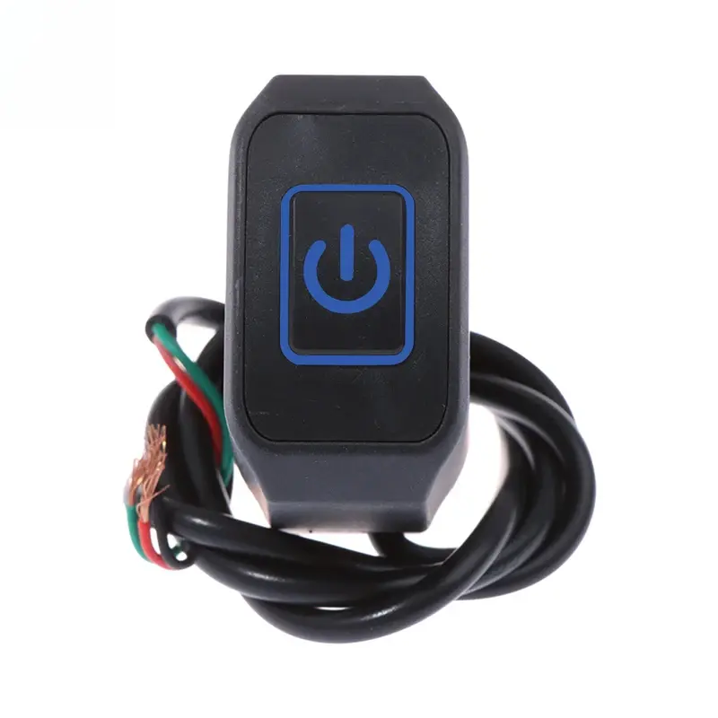 Motorcycle Switch Headlight Horn Modified Control Switches Handlebar Mount 5 Color Button with LED Light Motorbike Accessories