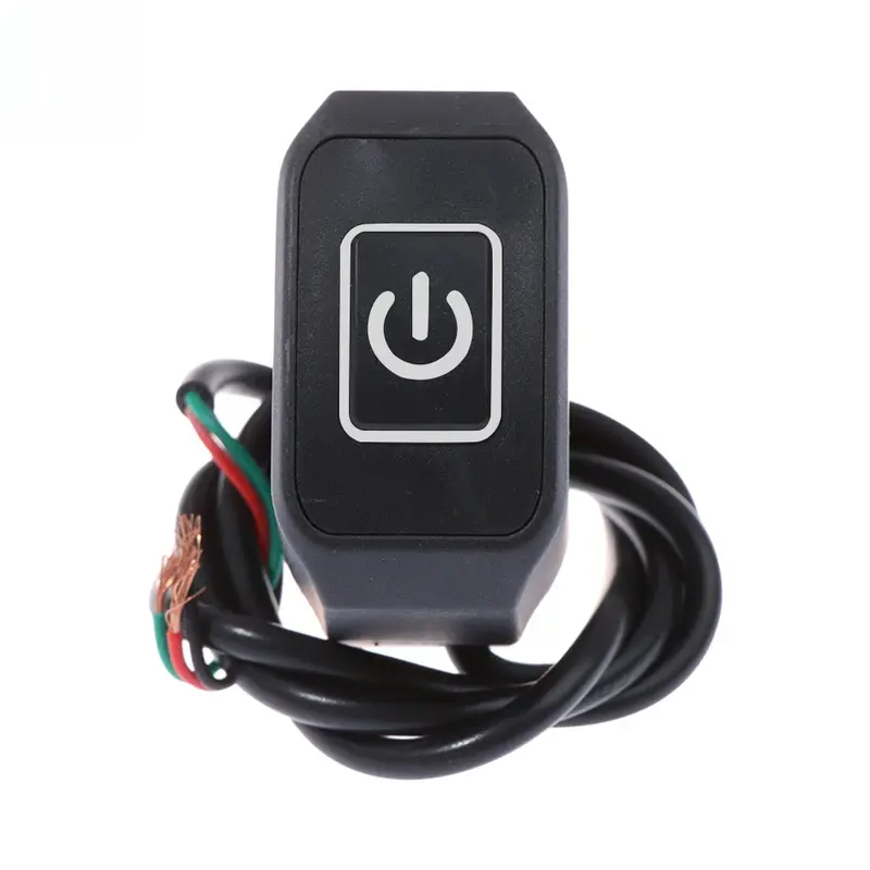 Motorcycle Switch Headlight Horn Modified Control Switches Handlebar Mount 5 Color Button with LED Light Motorbike Accessories