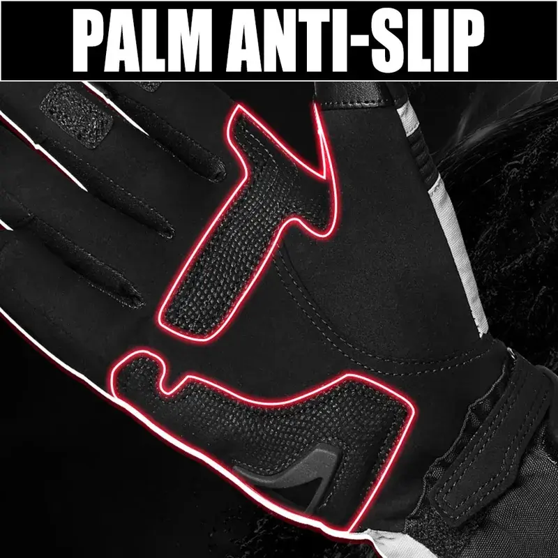 Winter Keep Warm Waterproof Motorcycle Riding Gloves Windbreak Outdoor Motorbike Rider Racing Glove TPU Shell Guantes Moto M-XL