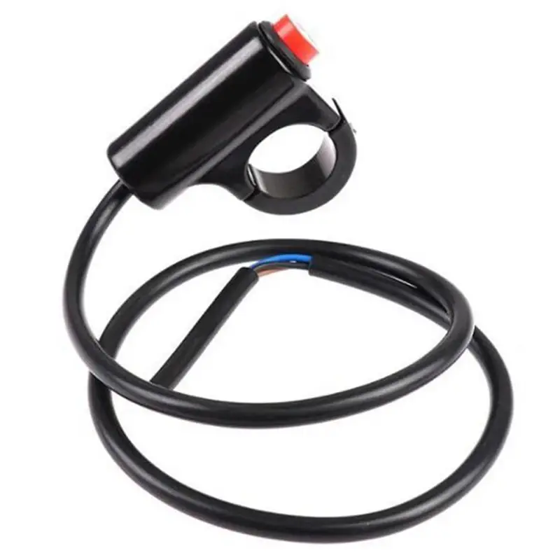 Motorcycle flash switch hazard light switch button double flash warning scooter electric vehicle modified emergency signal lamp