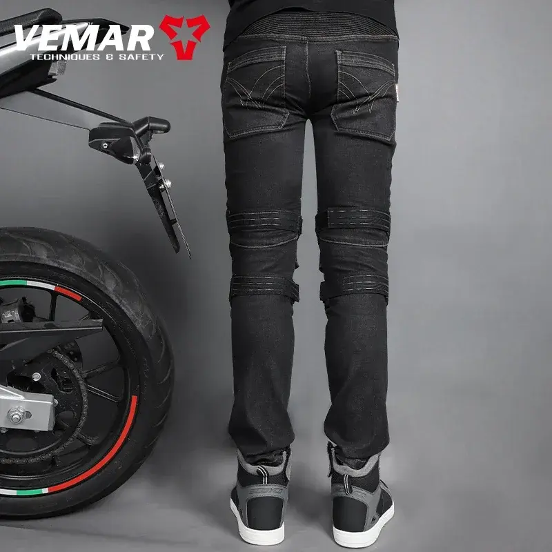 VEMAR Knee and Elbow Protectors Motorcycle Leg Brace Elbow Pads protection Men Riding Women Accesorios Motocross E-19 E-20 4Pcs