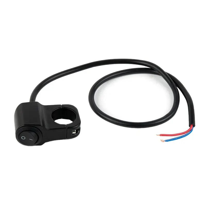 Motorcycle Handlebar Control Switches Headlight Power Switch Button Spotlight ON/OFF Switch For ATV Sport Dirt Electric Bike