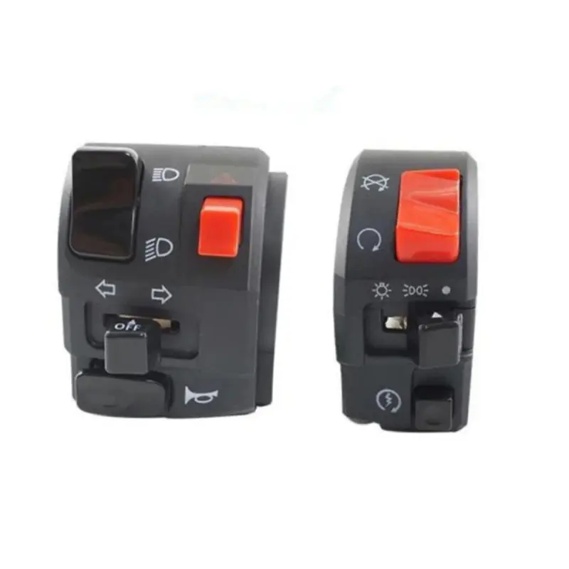 Motorcycle Accessories Handlebar Switch Horn Button Turn Signal Motor Electric Fog Light Start Handlebar Controller Switches gp