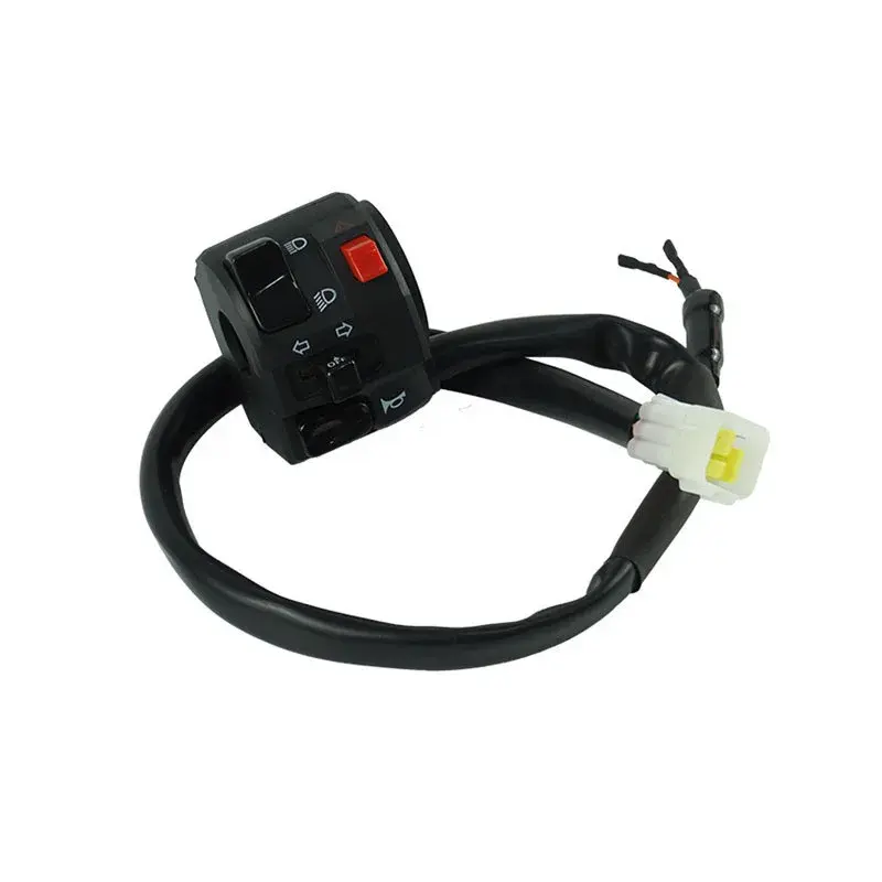Motorcycle Accessories Handlebar Switch Horn Button Turn Signal Motor Electric Fog Light Start Handlebar Controller Switches gp