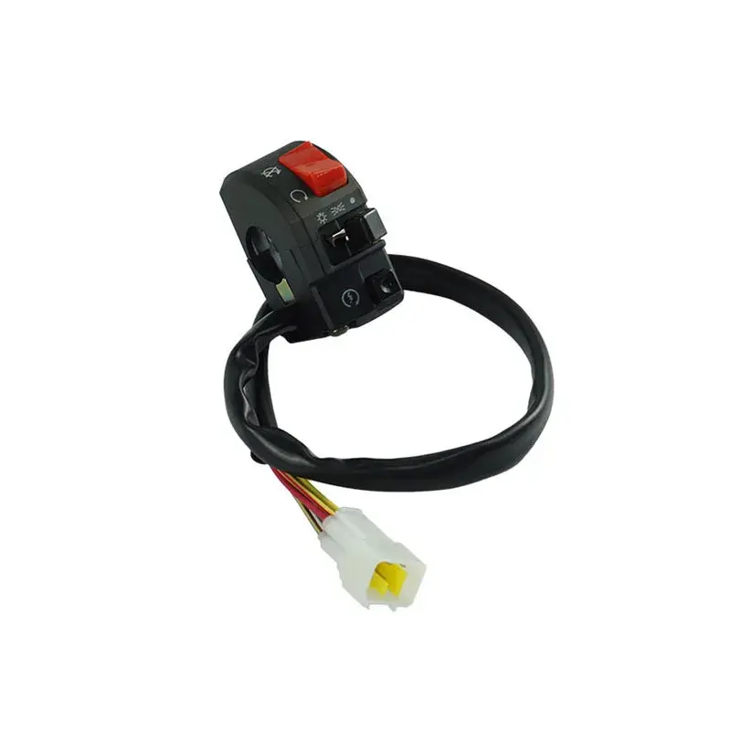 Motorcycle Accessories Handlebar Switch Horn Button Turn Signal Motor Electric Fog Light Start Handlebar Controller Switches gp