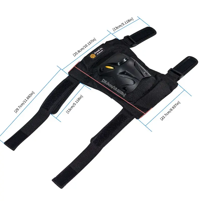 Lightweight Motorcycle Knee Pads and Elbow Protectors  Comfort Fit, Adjustable Straps, Anti-Impact Design for Dirt Bike, Cycling