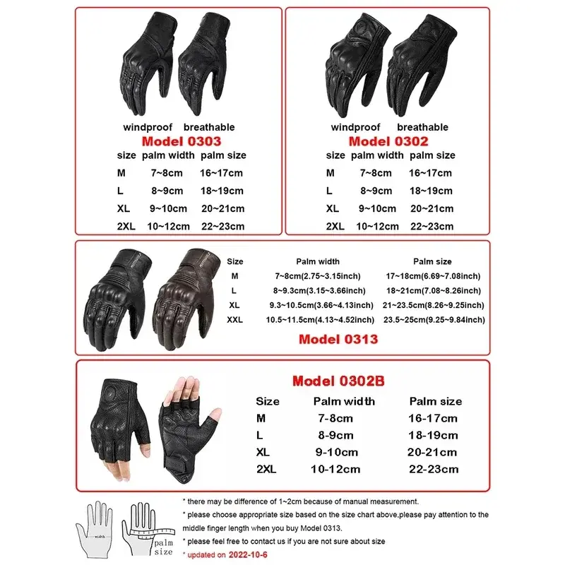 Pro Waterproof Motorcycle Gloves for Men/Women All-Weather Touch Screen Leather Glove with Thermal Insulation &Reflective Safety