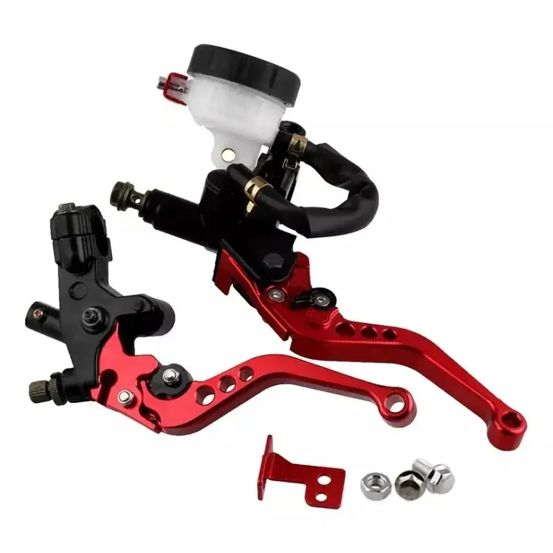 22mm 7/8 "universal CNC handlebar adjustable motorcycle clutch brake master cylinder reservoir levers kit for Yamaha Kawasaki