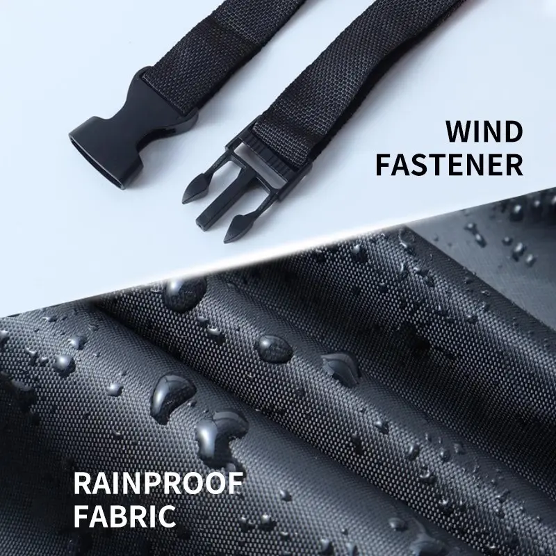 Motorcycle Rain Cover Waterproof Dustproof Outdoor Motorbike Scooter Cover Motors Dust Rain UV Protector Cover for All Season