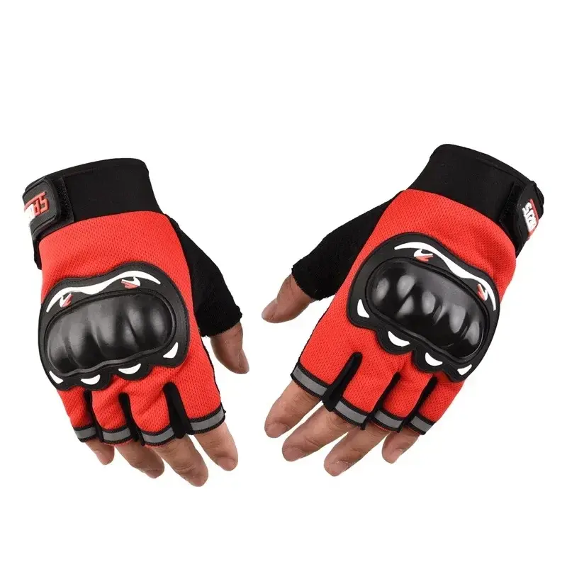 Motorcycle Tactical Full Finger Gloves Breathable Protective Bicycle Motorcycles Outdoor Riding Hard Shell Half Finger Gym Glove