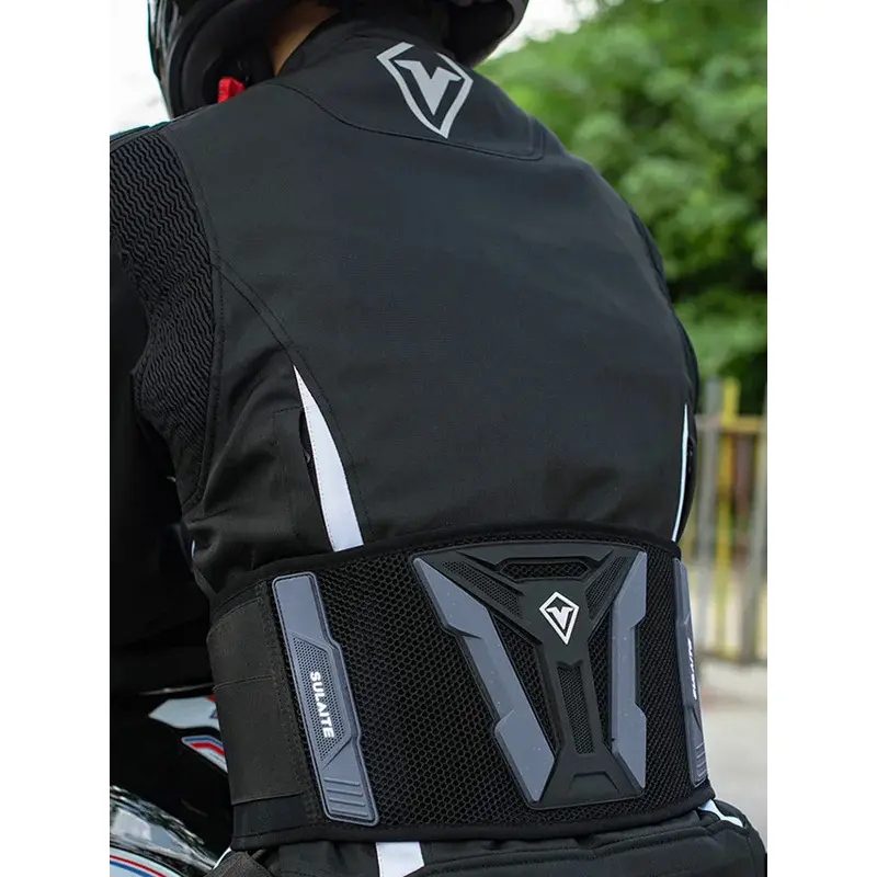 Motorcycle Cycling Long Distance Waist Safety Protector Brace Anti-Fall Breathable Off Road Riding Men Waist Kidney Support Belt
