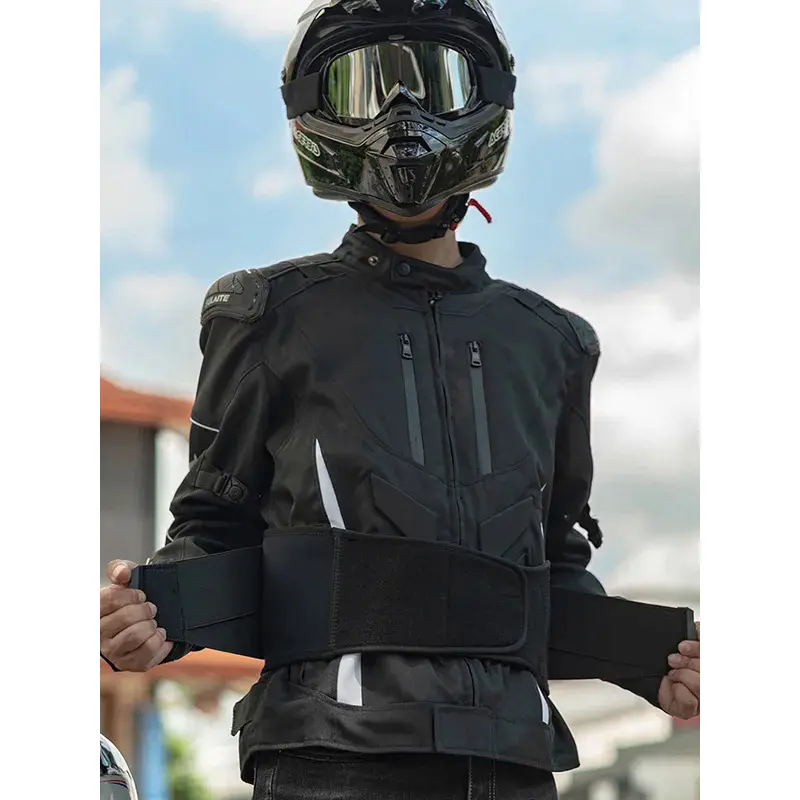Motorcycle Cycling Long Distance Waist Safety Protector Brace Anti-Fall Breathable Off Road Riding Men Waist Kidney Support Belt