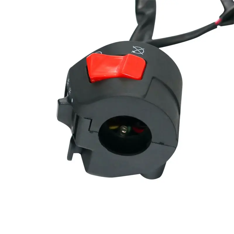 Motorcycle Handlebar Holder Switch Left Right Switches Horn Turn Signal Headlight Electric Starter Handlebar Controller Items
