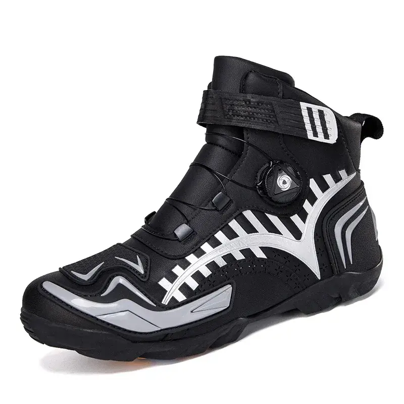 Motorcycle Boots Men's women's Motor Riding Boot Motorbike Chopper Cruiser Touring Motocross Shoe Breathable Motorcycles Shoes