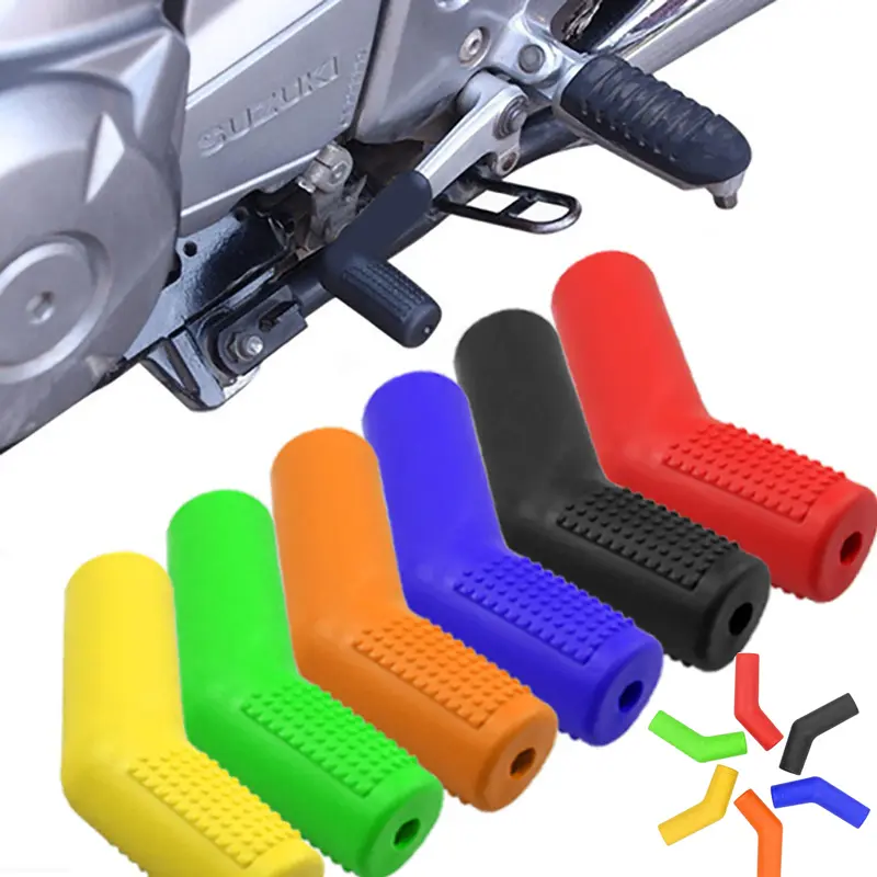Motorcycle Riding Shift Lever Foot Pad Rubber Protector Gear Lever Boots Shoes Cover Case For Yamaha Suzuki Kawasaki Honda