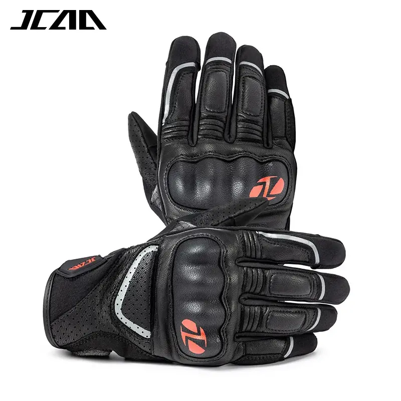 Best Seller Goatskin Motorcycle Cycling Gloves 2025 - Full Finger Shockproof & Anti-Slip, Men/Women Breathable Riding Gear