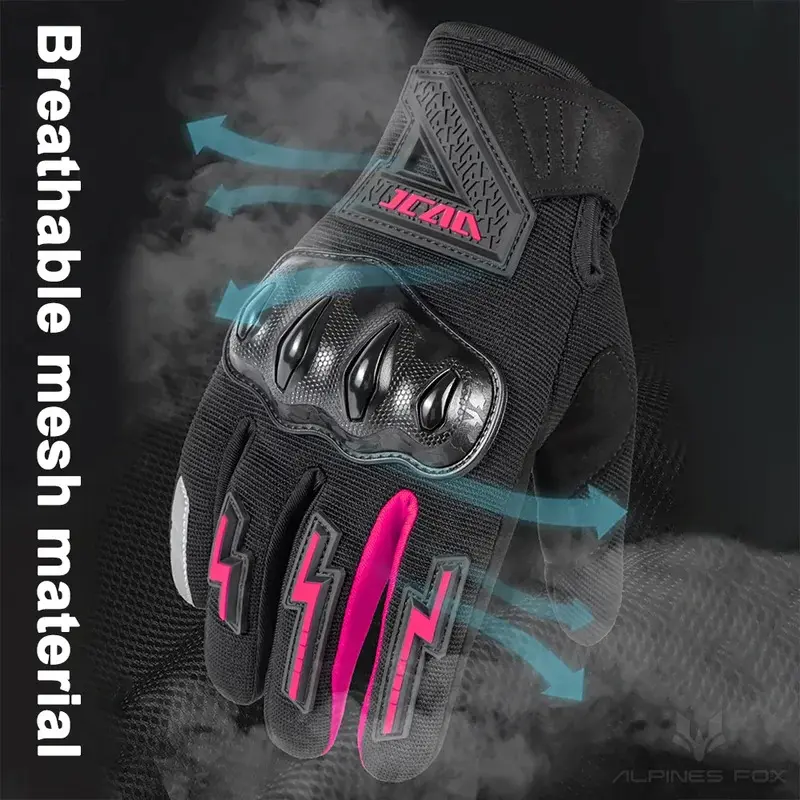 Summer Motocross Gloves - Ultra-Lightweight with Reinforced Palm & Mesh Knuckles gear for Dirt Bike Racing Kawasaki Yamaha KTM