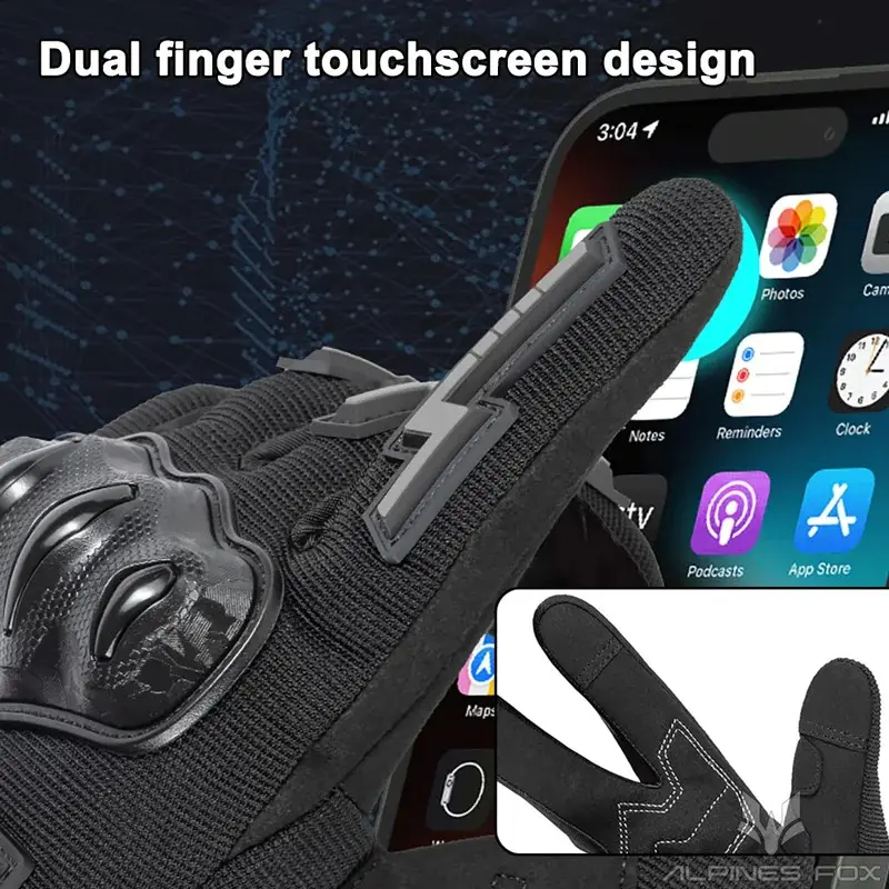 Summer Motocross Gloves - Ultra-Lightweight with Reinforced Palm & Mesh Knuckles gear for Dirt Bike Racing Kawasaki Yamaha KTM