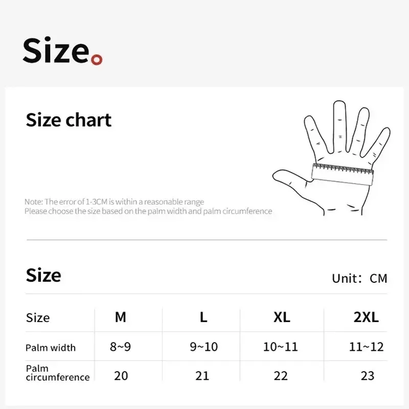 All Season Touchscreen Motorcycle Gloves GM3 for Men - Anti-Slip Genuine Leather Motocross Racing Gloves Windproof Long