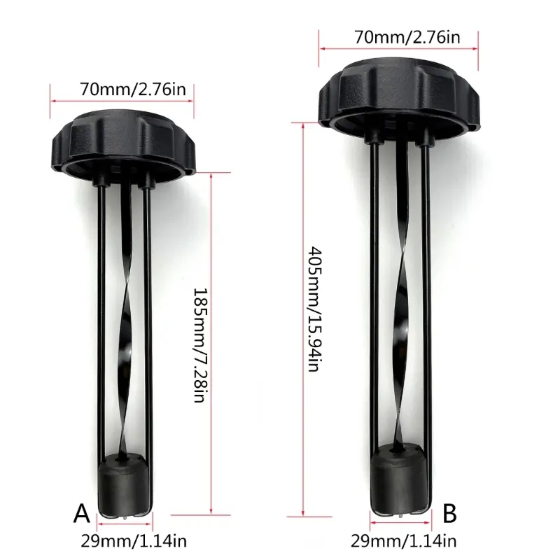 Gas Caps With Gauge for Snowmobile Gas Caps Build In Gauge Automobile Mechanical Liquid Level Gauge Black