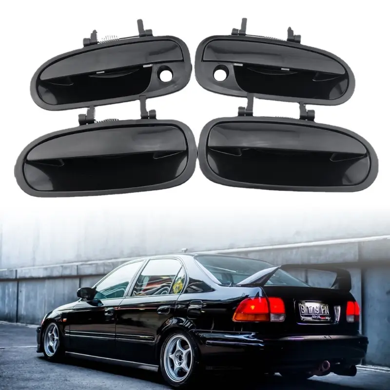Easy to Install Car Door Handle Long lasting Exterior Door Handle 72180S04003