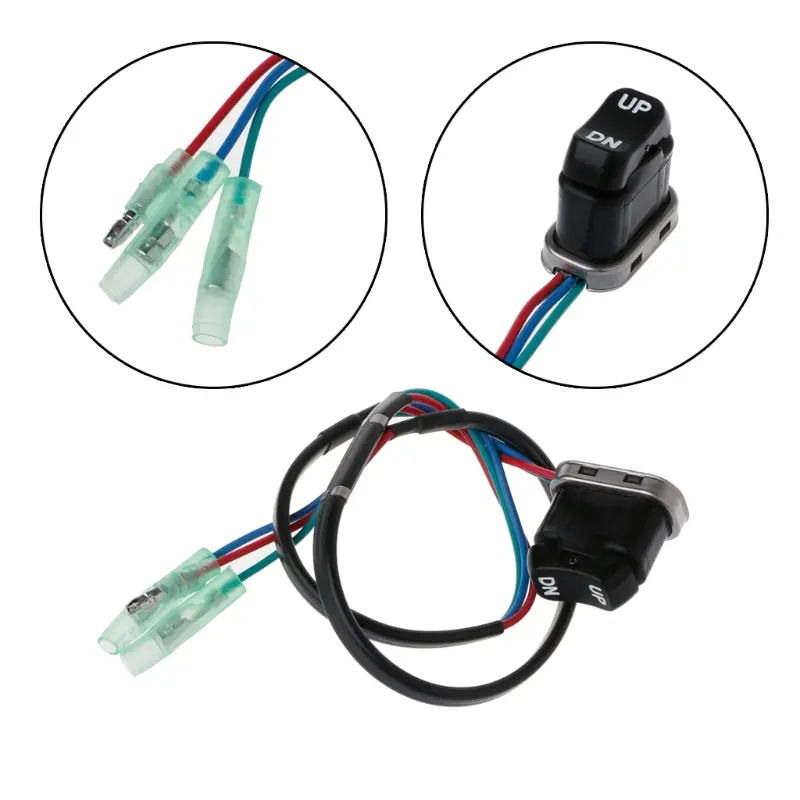 Boat Trim Marine Trim Tilt For Yamaha 4Stroke Engine Plug for Mercury Mariner