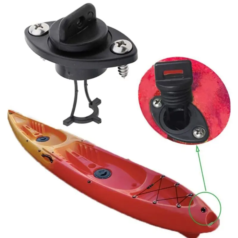 Water Plug Marine Stern Drainage Drain Race Rubber Boat Stern Drain Plug