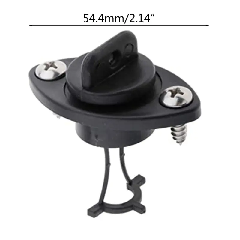 Water Plug Marine Stern Drainage Drain Race Rubber Boat Stern Drain Plug