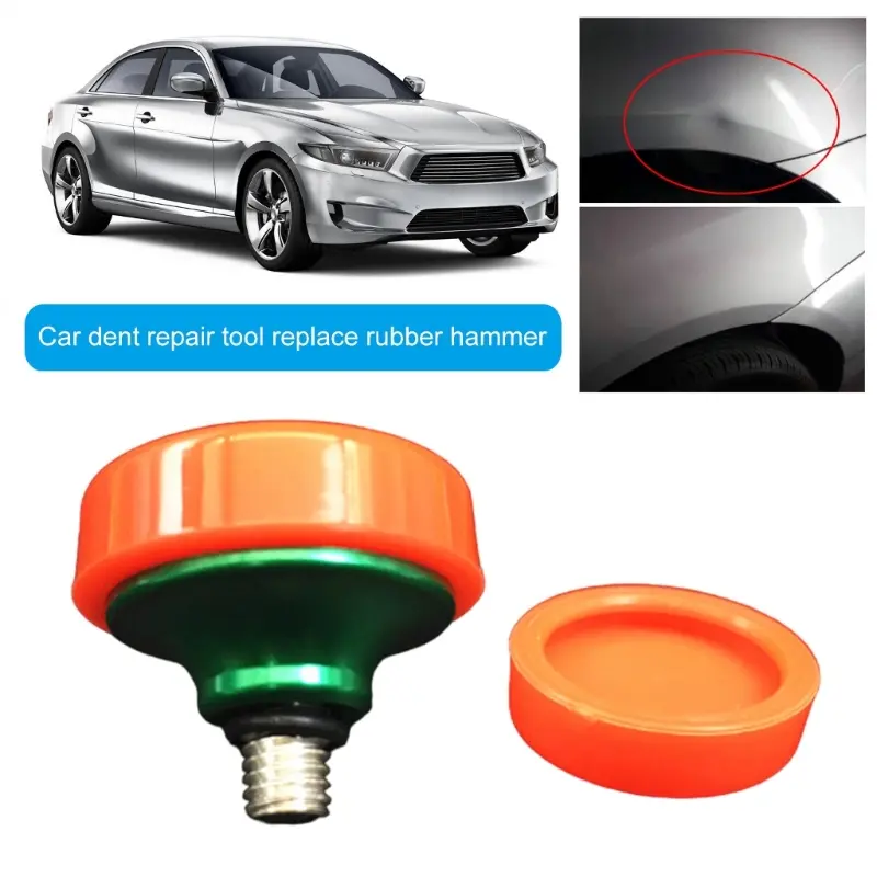 Auto Body Paint Dent Repair Hammer Tip Screw on Interchangeable Tip Set