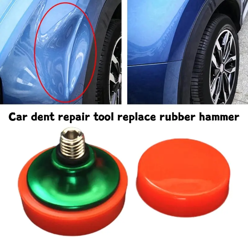 Auto Body Paint Dent Repair Hammer Tip Screw on Interchangeable Tip Set