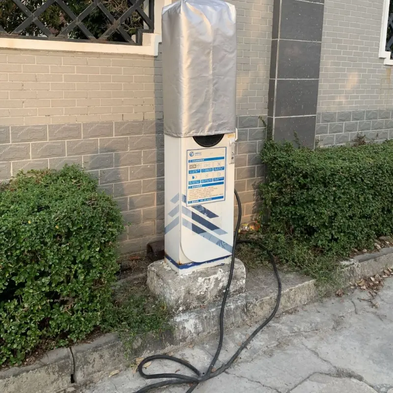 Station Box for Electric Vehicle Wall Connector Charging Box Waterproof Dustproof Oxford Cover Outdoor