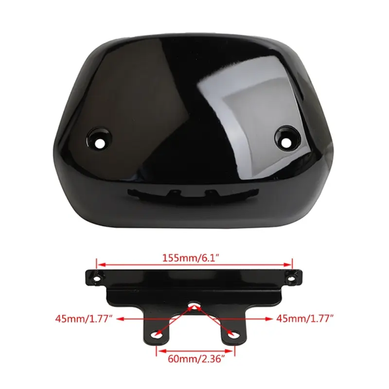 Electric Bike Windshield WindScreen Scooter Front Screen Wind Deflector